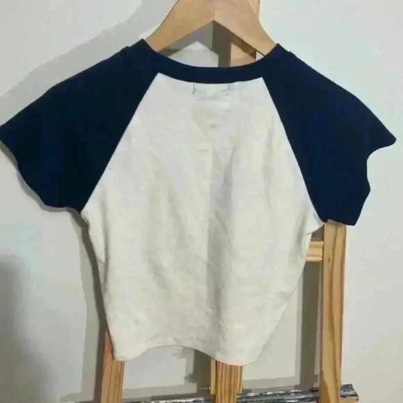 Forever 21 Baby Top Junior size Large crop top short sleeve - Picture 3 of 7